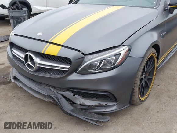 2017 Mercedes-Benz C 63 S AMG with VIN WDDWJ8HB1HF426693, listed as a IAAI auction lot 42042268 with 83,042 mi miles and . Bid and sale history available at carsss.com. Image 17.