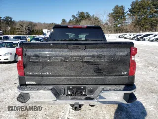 2024 Chevrolet Silverado 1500 LT with VIN 3GCPDKEK8RG450237, listed as a Copart auction lot 42114045 with 111 mi miles and Salvage Title. Bid and sale history available at carsss.com. Image 6.