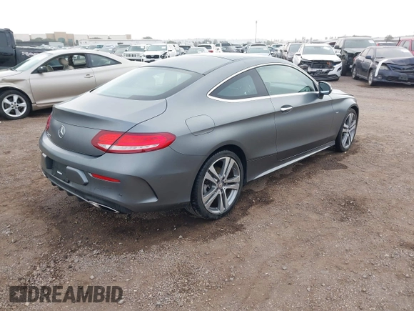 2017 Mercedes-Benz C 300 with VIN WDDWJ4JB2HF340540, listed as a IAAI auction lot 41166645 with 41,789 mi miles and . Bid and sale history available at carsss.com. Image 4.