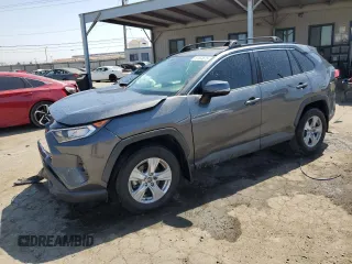 2020 Toyota RAV4 XLE with VIN 2T3W1RFV4LC044664, listed as a Copart auction lot 59163675 with 60,648 mi miles and Salvage title. Bid and sale history available at DreamBid. Image 1.