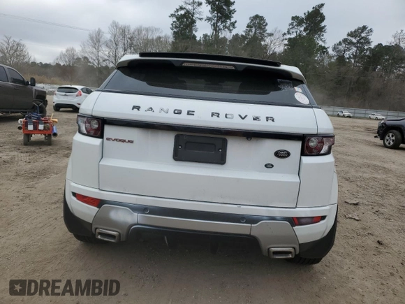 2012 Land Rover Range Rover Evoque Dynamic Premium with VIN SALVT1BG2CH621879, listed as a Copart auction lot 44694825 with 112,244 mi miles and Salvage title. Bid and sale history available at DreamBid. Image 6.