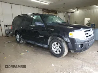 2008 Ford Expedition Max SSV with VIN 1FMFK15548LA18585, listed as a Copart auction lot 43823955 with 172,056 mi miles and Salvage title. Bid and sale history available at DreamBid. Image 4.