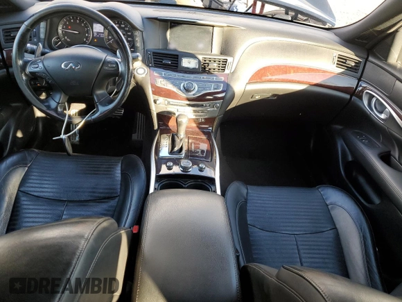 2013 Infiniti M37 with VIN JN1BY1AR8DM602201, listed as a Copart auction lot 78476914 with 81,563 mi miles and Non Repairable. Bid and sale history available at carsss.com. Image 8.
