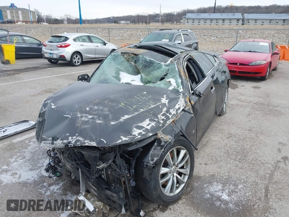 2017 Infiniti Q50 3.0t Premium with VIN JN1EV7AP6HM736699, listed as a IAAI auction lot 41583979 with 1 mi miles. Bid and sale history available at carsss.com. Image 16.