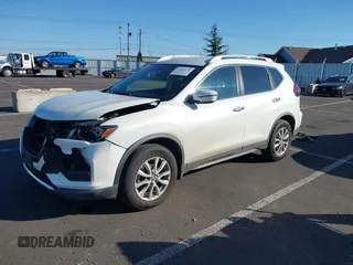 2018 Nissan Rogue SV with VIN KNMAT2MV8JP561410, listed as a IAAI auction lot 41691135 with 76,922 mi miles. Bid and sale history available at carsss.com. Image 2.