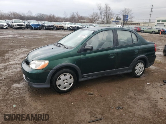 2002 Toyota ECHO with VIN JTDBT123120230730, listed as a Copart auction lot 49692715 with 106,252 mi miles and Salvage Title. Bid and sale history available at carsss.com. Image 1.