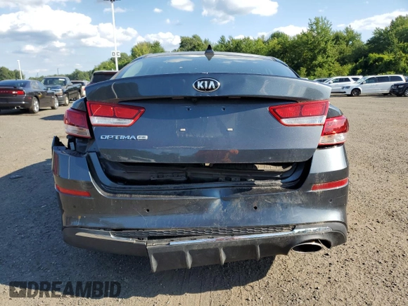 2019 Kia Optima LX with VIN 5XXGT4L32KG378471, listed as a Copart auction lot 66135695 with 79,261 mi miles and Clean title. Bid and sale history available at DreamBid. Image 6.