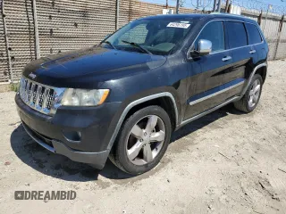 2011 Jeep Grand Cherokee Overland with VIN 1J4RS6GG7BC569267, listed as a Copart auction lot 64296195 with 182,996 mi miles and Clean title. Bid and sale history available at DreamBid. Image 1.