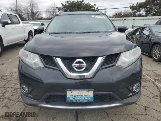 2016 Nissan Rogue SV with VIN 5N1AT2MV1GC832142, listed as a Copart auction lot 47725695 with 84,113 mi miles and Salvage Title. Bid and sale history available at carsss.com. Image 5.