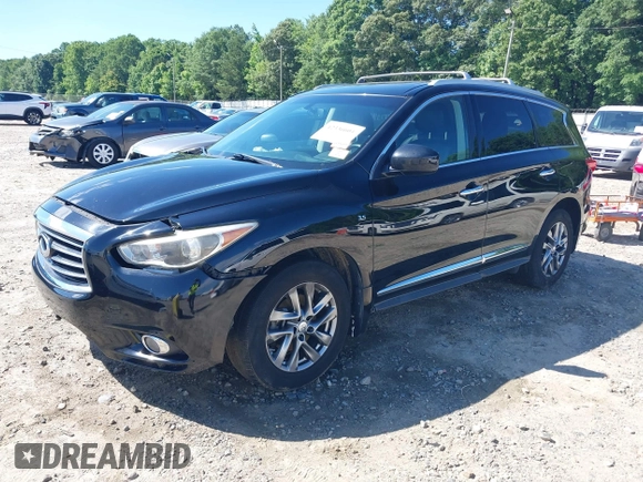 2015 Infiniti QX60 with VIN 5N1AL0MM4FC512551, listed as a IAAI auction lot 42336601 with 156,061 mi miles and . Bid and sale history available at DreamBid. Image 18.