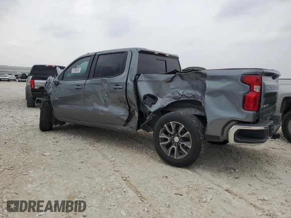 2021 Chevrolet Silverado 1500 LT with VIN 3GCPWCEDXMG193740, listed as a Copart auction lot 51290035 with Not Provided miles and Salvage Title. Bid and sale history available at DreamBid. Image 2.
