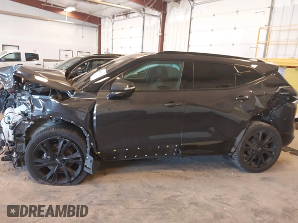 2021 Chevrolet Blazer RS with VIN 3GNKBKRS3MS553847, listed as a IAAI auction lot 42231473 with 51,822 mi miles and . Bid and sale history available at DreamBid. Image 14.