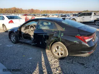 2021 Hyundai Elantra SE with VIN 5NPLL4AG8MH014017, listed as a Copart auction lot 82634014 with 36,274 mi miles and Salvage Title. Bid and sale history available at carsss.com. Image 2.