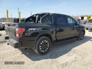 2020 Nissan Titan SL with VIN 1N6AA1ED1LN500028, listed as a Copart auction lot 48961155 with 50,088 mi miles and Salvage title. Bid and sale history available at DreamBid. Image 3.