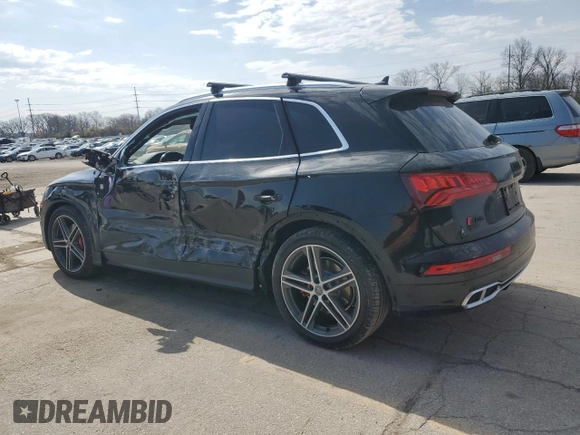 2018 Audi SQ5 Prestige with VIN WA1C4AFY2J2094919, listed as a Copart auction lot 53244495 with Not Provided miles and Salvage Title. Bid and sale history available at DreamBid. Image 2.