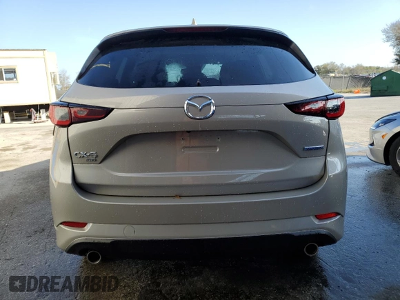 2025 Mazda CX-5 2.5 S Preferred Package with VIN JM3KFBCL1S0585948, listed as a Copart auction lot 45483175 with 463 mi miles and Clean Title. Bid and sale history available at carsss.com. Image 6.