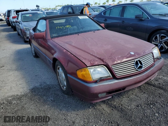 1992 Mercedes-Benz 500 с VIN WDBFA66E2NF060149, выставлен на аукционе Copart как лот 76109384 с пробегом 55 753 миль миль и Списание • Salvage title. История ставок и продаж доступна на DreamBid. Изображение 4.