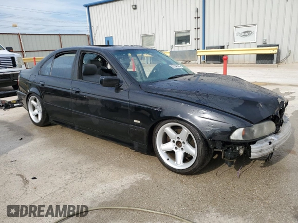 1998 BMW 5 Series 528iA with VIN WBADD6326WGT97216, listed as a Copart auction lot 55146364 with 0 mi miles and Non Repairable. Bid and sale history available at carsss.com. Image 4.
