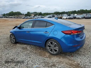 2017 Hyundai Elantra Limited with VIN 5NPD84LF2HH132600, listed as a Copart auction lot 61358095 with 62,699 mi miles and Salvage title. Bid and sale history available at DreamBid. Image 2.