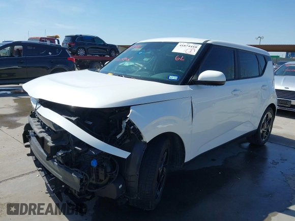 2023 Kia Soul EX with VIN KNDJ33AU4P7886985, listed as a IAAI auction lot 41874410 with 19,124 mi miles. Bid and sale history available at carsss.com. Image 20.