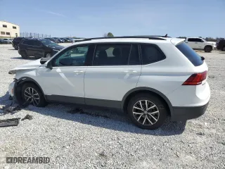 2021 Volkswagen Tiguan S with VIN 3VV1B7AX4MM061312, listed as a Copart auction lot 47909185 with 42,100 mi miles and Salvage Title. Bid and sale history available at carsss.com. Image 2.