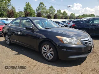 2011 Honda Accord EX with VIN 1HGCP2F77BA017840, listed as a Copart auction lot 62904745 with 121,104 mi miles and Salvage title. Bid and sale history available at DreamBid. Image 4.