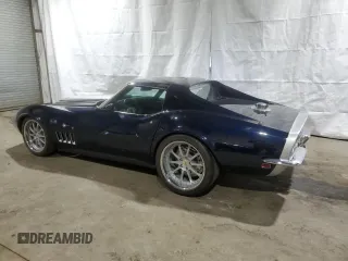 1969 Chevrolet Corvette z VIN 194379S737278, wystawiony jako Copart lot #72564564 z przebiegiem 6 063 mil mil oraz Czysty tytuł • Clean title. Historia ofert i sprzedaży dostępna na DreamBid. Obrazek 2.