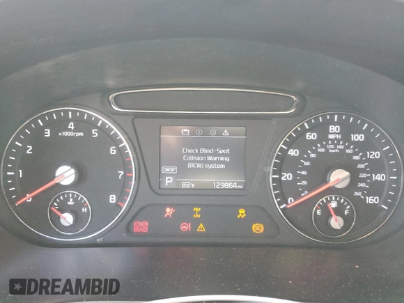 2019 Kia Sorento LX with VIN 5XYPGDA5XKG469637, listed as a Copart auction lot 61475445 with 129,864 mi miles and Clean title. Bid and sale history available at DreamBid. Image 9.
