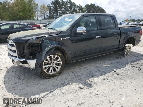 2015 Ford F-150 XL with VIN 1FTEW1CF1FFC45020, listed as a Copart auction lot 51854475 with 241,491 mi miles and Salvage Title. Bid and sale history available at carsss.com. Image 1.