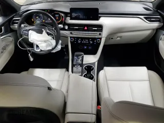2024 Genesis G70 2.5T with VIN KMTG34SC4RU142461, listed as a Copart auction lot 83455334 with 17,676 mi miles and Salvage Title. Bid and sale history available at carsss.com. Image 8.