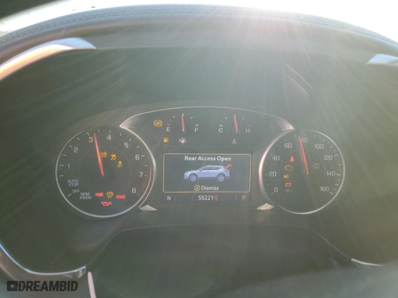 2019 Chevrolet Blazer with VIN 3GNKBHRS9KS589803, listed as a Copart auction lot 49777975 with 55,221 mi miles and Salvage Title. Bid and sale history available at carsss.com. Image 9.