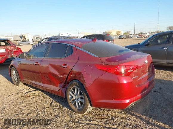2013 Kia Optima LX with VIN 5XXGM4A71DG221343, listed as a IAAI auction lot 41740680 with 149,618 mi miles. Bid and sale history available at carsss.com. Image 3.