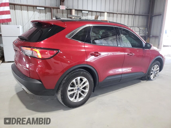 2021 Ford Escape SE with VIN 1FMCU9G63MUA18583, listed as a Copart auction lot 59204785 with 40,541 mi miles and Salvage title. Bid and sale history available at DreamBid. Image 3.