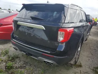 2022 Ford Explorer Platinum с VIN 1FM5K7HC0NGA81762, выставлен на аукционе Copart как лот 74305594 с пробегом 14 354 миль миль и На запчасти • Non repairable. История ставок и продаж доступна на DreamBid. Изображение 6.