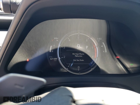 2019 Lexus UX 200 z VIN JTHY3JBH7K2016799, wystawiony jako Copart lot #55071085 z przebiegiem 67 189 mil mil oraz Szkoda całkowita • Salvage title. Historia ofert i sprzedaży dostępna na DreamBid. Obrazek 9.