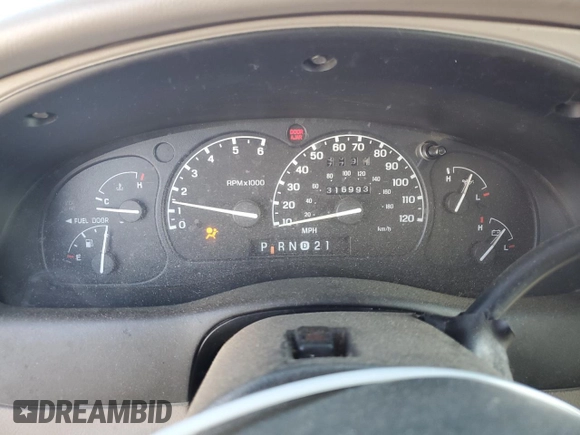 1999 Mazda B-Series 2WD Truck SE with VIN 4F4YR16V2XTM21901, listed as a Copart auction lot 42711145 with 316,993 mi miles and Salvage Title. Bid and sale history available at carsss.com. Image 9.