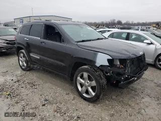2013 Jeep Grand Cherokee Limited with VIN 1C4RJFBG7DC639191, listed as a Copart auction lot 43174375 with 107,569 mi miles and Salvage Title. Bid and sale history available at carsss.com. Image 4.