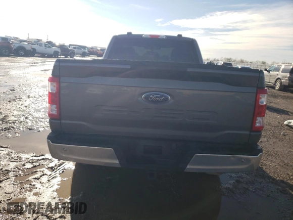 2023 Ford F-150 XL with VIN 1FTMF1C50PKF62668, listed as a Copart auction lot 88860525 with 20,170 mi miles and Salvage Title. Bid and sale history available at carsss.com. Image 6.