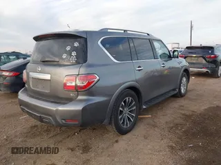 2020 Nissan Armada SL z VIN JN8AY2ND7LX015227, wystawiony jako IAAI lot #41481885 z przebiegiem 105 103 mil mil oraz . Historia ofert i sprzedaży dostępna na DreamBid. Obrazek 4.