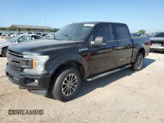 2018 Ford F-150 XL with VIN 1FTEW1EP5JFA71239, listed as a Copart auction lot 62405315 with 162,946 mi miles and Salvage title. Bid and sale history available at DreamBid. Image 1.