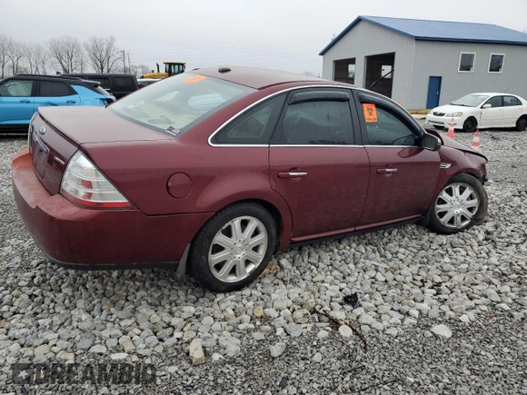 2008 Ford Taurus Limited with VIN 1FAHP25W48G181538, listed as a Copart auction lot 84395344 with Not Provided miles and Salvage Title. Bid and sale history available at carsss.com. Image 3.