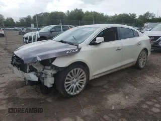 2014 Buick LaCrosse Premium II with VIN 1G4GF5G39EF131955, listed as a Copart auction lot 63510455 with Not provided miles and Salvage title. Bid and sale history available at DreamBid. Image 1.