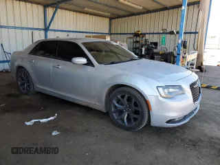 2021 Chrysler 300 with VIN 2C3CCABG4MH524102, listed as a Copart auction lot 50000215 with 82,420 mi miles and Salvage Title. Bid and sale history available at carsss.com. Image 4.