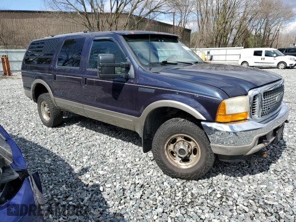 2001 Ford Excursion Limited with VIN 1FMNU43S81EB53398, listed as a Copart auction lot 52118415 with 229,052 mi miles and Clean title. Bid and sale history available at DreamBid. Image 4.