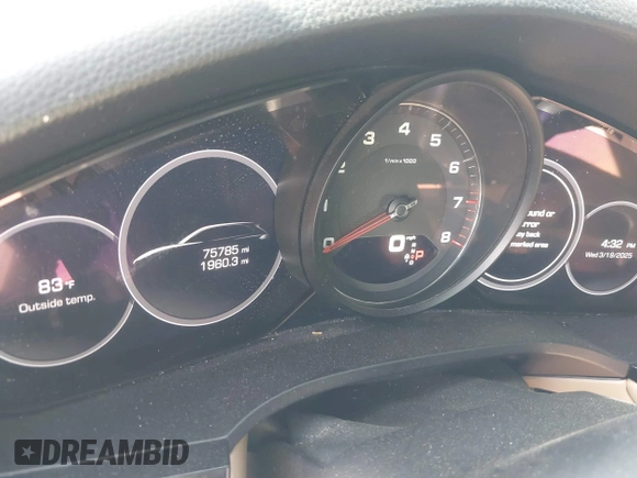 2019 Porsche Cayenne S with VIN WP1AB2AY7KDA64786, listed as a IAAI auction lot 41827520 with 75,785 mi miles and . Bid and sale history available at DreamBid. Image 7.