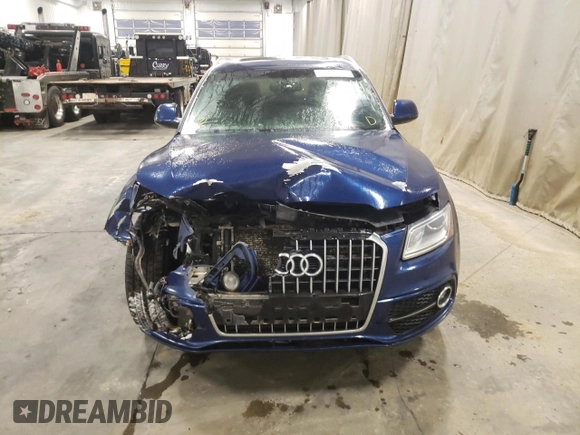 2014 Audi Q5 with VIN WA1MFCFP3EA003279, listed as a Copart auction lot 70851282 with 158,178 mi miles and Salvage title. Bid and sale history available at DreamBid. Image 5.