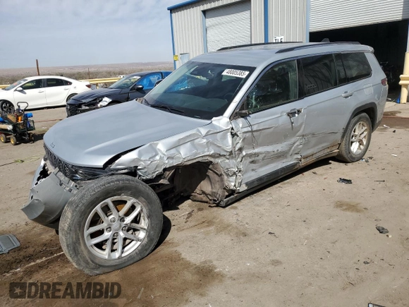 2023 Jeep Grand Cherokee Laredo with VIN 1C4RJKAG9P8813201, listed as a Copart auction lot 48005385 with 50,511 mi miles and Salvage title. Bid and sale history available at DreamBid. Image 1.