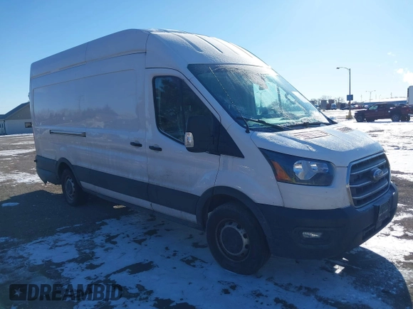2020 Ford Transit Cargo with VIN 1FTBW3X8XLKA45640, listed as a IAAI auction lot 41362869 with 244,576 mi miles and . Bid and sale history available at DreamBid. Image 1.