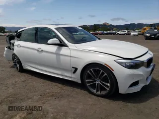 2016 BMW 3 Series GT 328i xDrive with VIN WBA8Z5C5XGGS37915, listed as a Copart auction lot 57220013 with Not Provided miles. Bid and sale history available at carsss.com. Image 4.