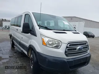 2016 Ford Transit Wagon XL with VIN 1FBZX2ZM9GKB00914, listed as a IAAI auction lot 41731358 with 286,717 mi miles. Bid and sale history available at carsss.com. Image 1.